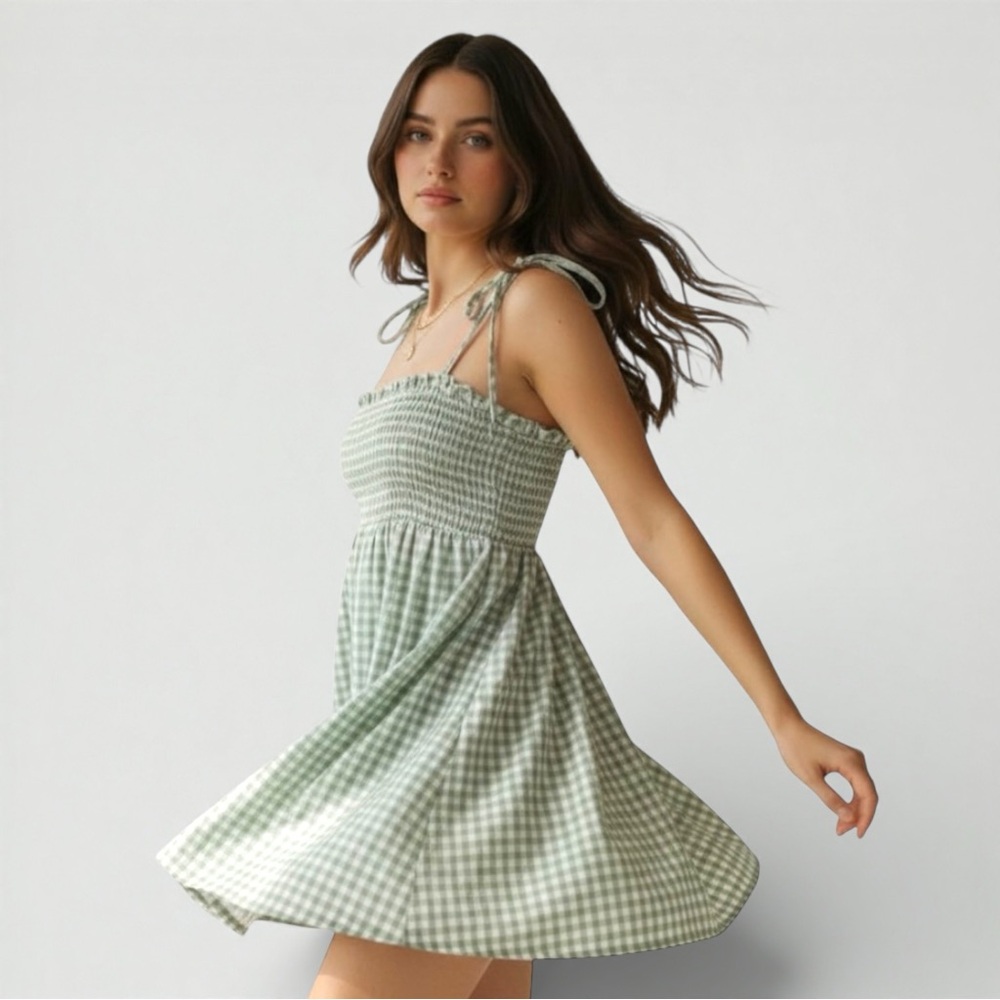 Altar'd State Remi Gingham Mini Dress